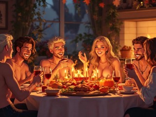 מסיבת ארוחת הערב של הסווינגרס (סיפור שמע דו מיני / )