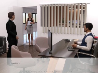 אשתו של אחי החורג מס' 42 ג'ון הציץ בהדגשת המחשוף של מלודי