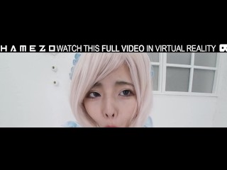 נער אסייתי שובב קאנה סאקורה משתמש בצעצוע מין ב-.